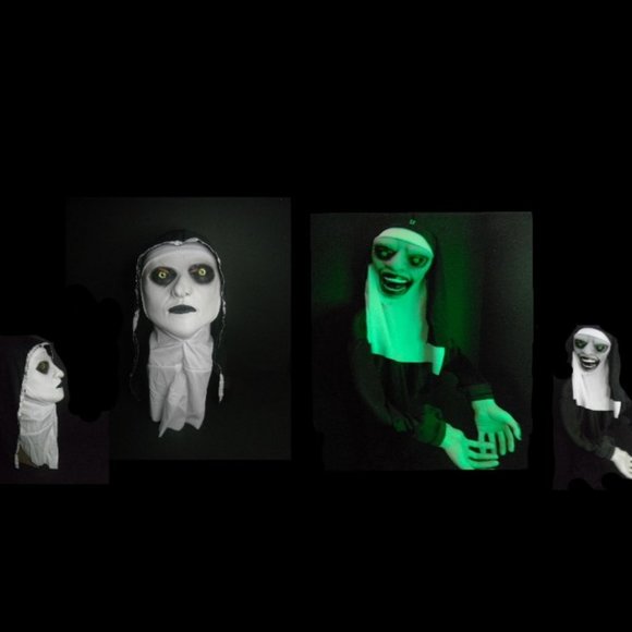 The Nun Latex Mask And Nun Groundbreaker/Hanging Decoration - Picture 2 of 16